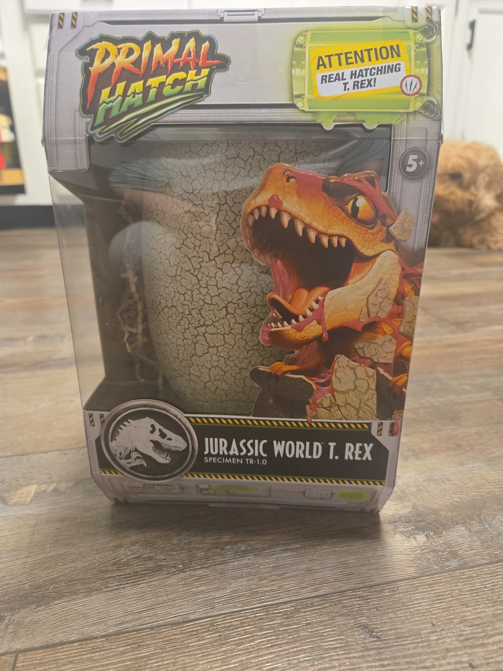 Jurassic World T. Rex Primal Hatch Dinosaur Egg Toy